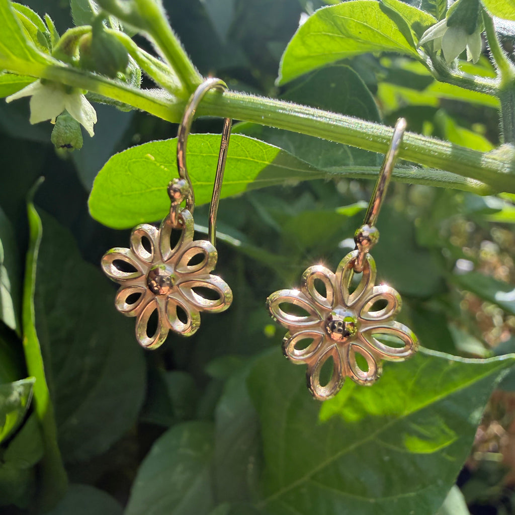 Talavera Earrings (14K Yellow)