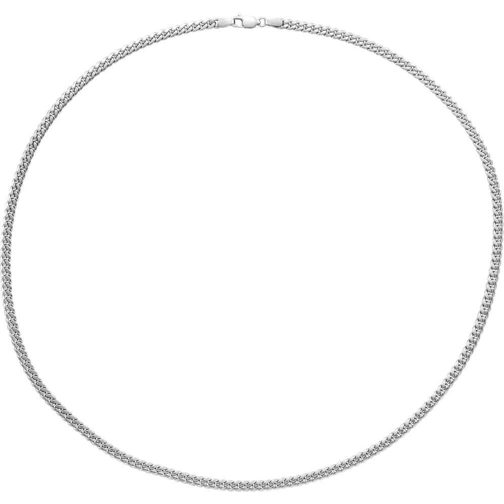 Cuban Link Chain 5mm (Sterling Silver)