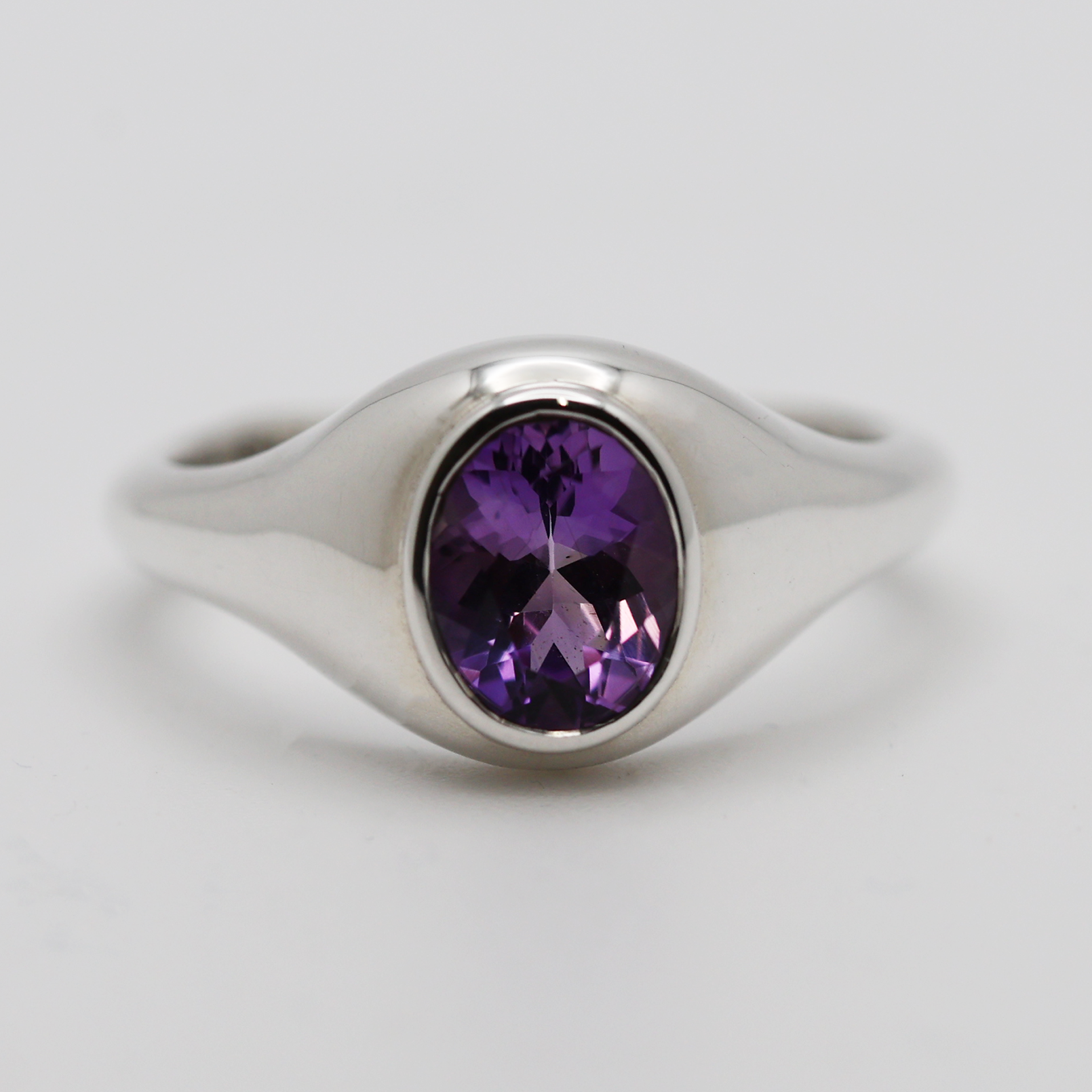 Amethyst Ring (Sterling)
