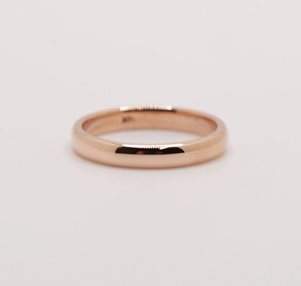 3mm Band (14K Rose Gold)