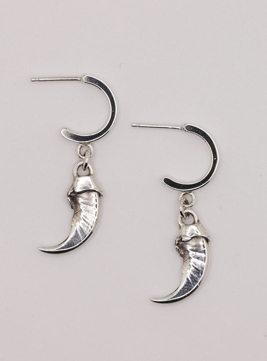 Claw Earrings Pair (Sterling)