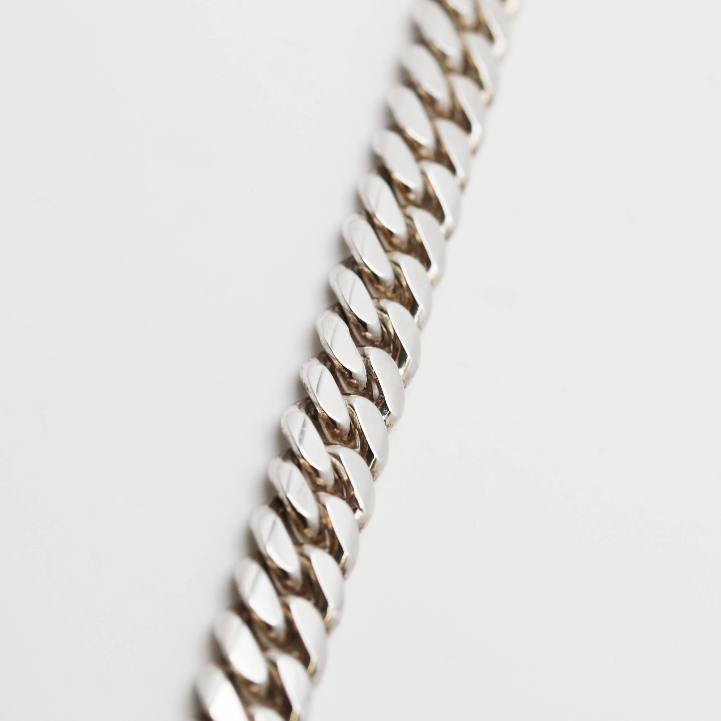 Cuban Link Bracelet (Sterling Silver)