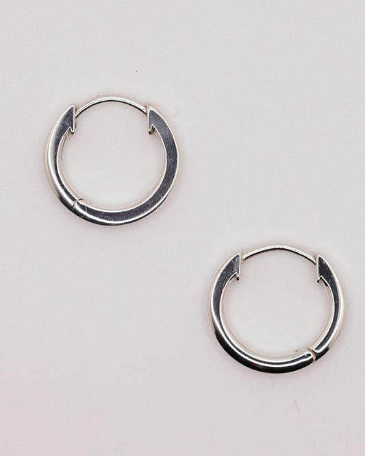 Huggie Hoop Earring (Sterling)