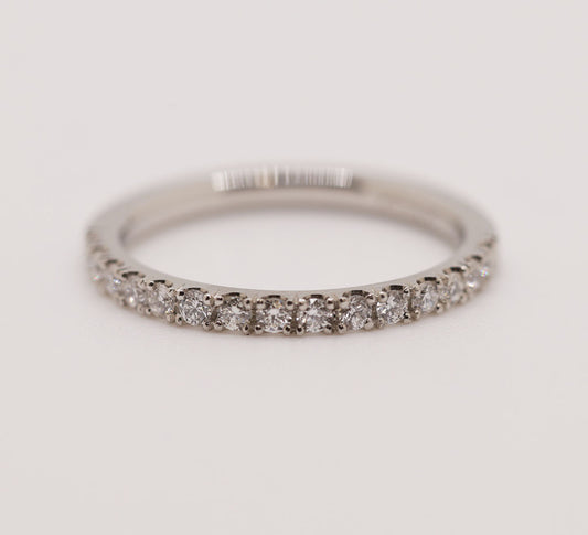 Half-Eternity Ring Lab-Grown Diamonds (Platinum)