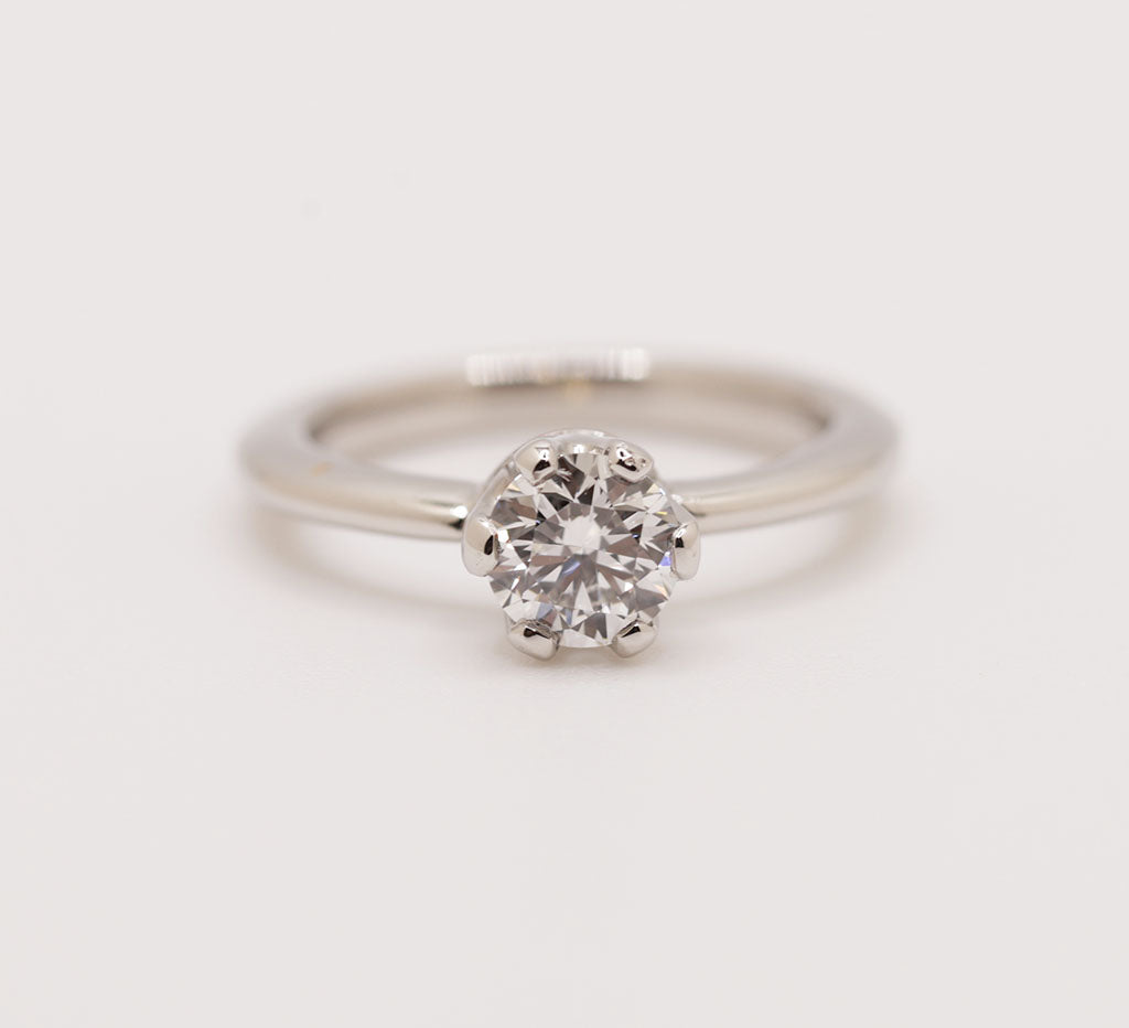 Round Solitaire Lab-Grown Diamond Ring 0.75ct (Platinum)